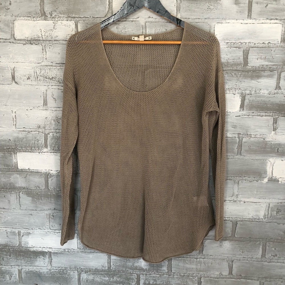 - Joie | Soft by joie | knitted tan top Size small